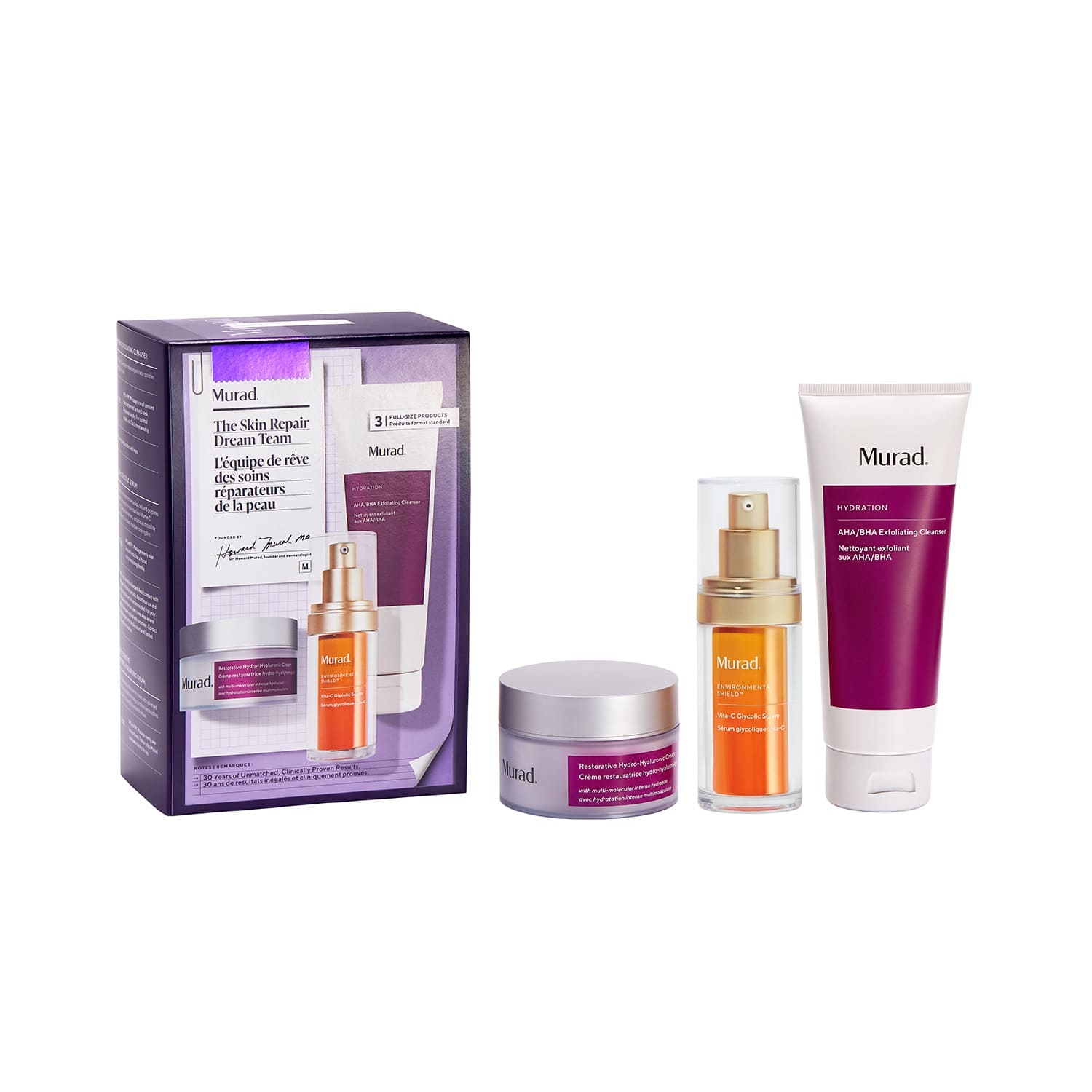 THE SKIN REPAIR DREAM TEAM (SET FACIAL PARA REPARAR LA PIEL)